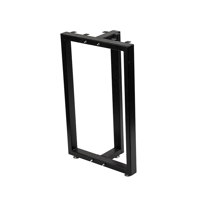 Pernas de mesa de ferro de tubo pesado